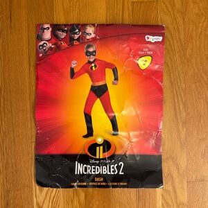 Incredibles 2 Dash Kids Costume - Red and Black